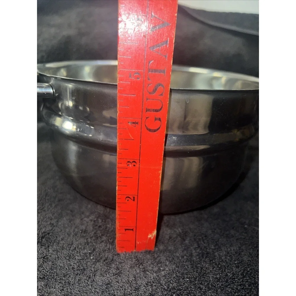GreenPan Stainless Steel Steamer Insert with Glass Lid 8 Inch Universal Pot Fit